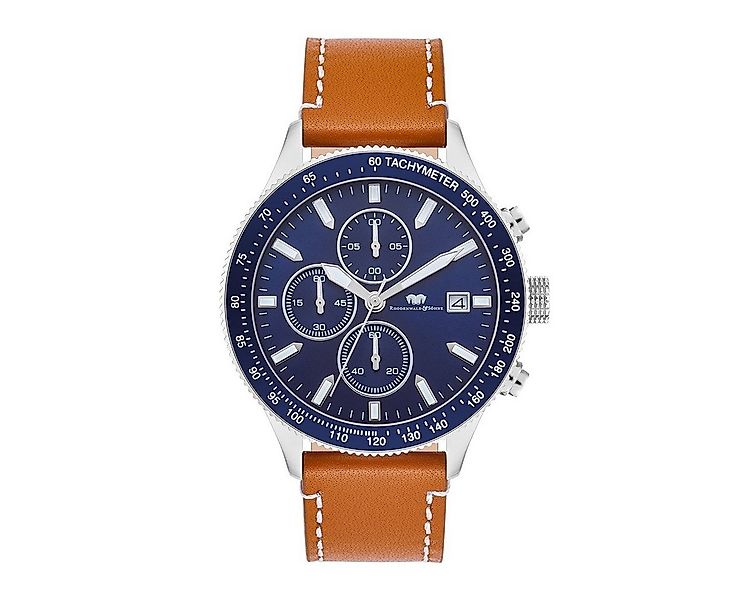 Rhodenwald & Söhne Chronograph Karthago II silber Karthago II, mit Echtlede günstig online kaufen