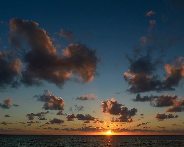 Fototapete "Sonne im Meer" 4,00x2,50 m / Glattvlies Brillant günstig online kaufen