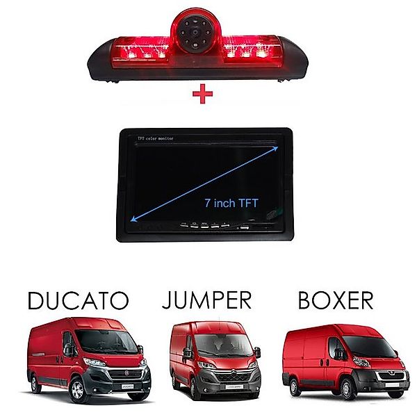 TAFFIO F.Citroën Jumper Fiat Ducato Peugeot Boxer RückfahrkameraLED+7"MONIT günstig online kaufen