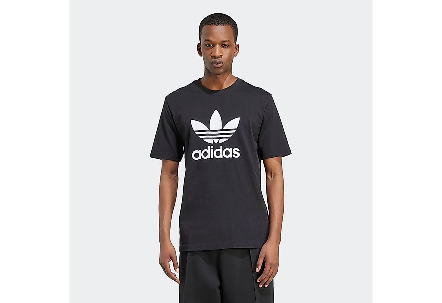 adidas Originals T-Shirt ADICOLOR TREFOIL reguläre Passform, Kurzarm, aus B günstig online kaufen