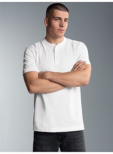 Trigema Poloshirt TRIGEMA Poloshirt mit Stehkragen (1-tlg) günstig online kaufen