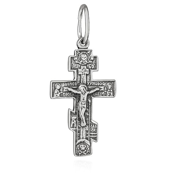 NKlaus Kreuzanhänger 925er Sterlingsilber Kreuz Orthodoxe günstig online kaufen