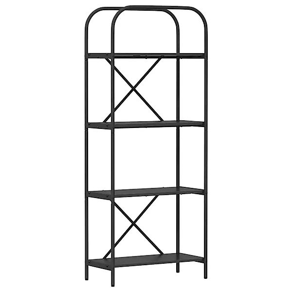 vidaXL Bücherregal Schwarz Eichen-Optik 60 x 30 x 146 cm Holzwerkstoff 8798 günstig online kaufen