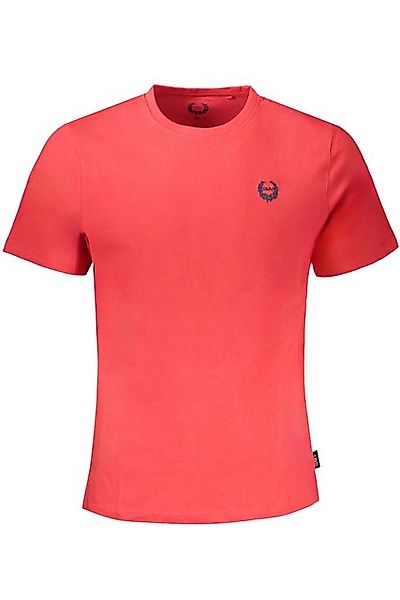 GIAN MARCO VENTURI T-Shirt Herren T-Shirt Kurzarm Rot mit Rundhals & günstig online kaufen