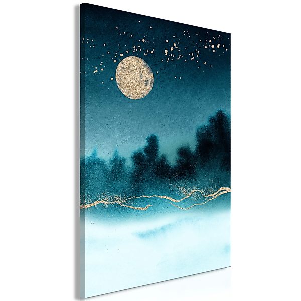 Wandbild - Hazy Moon (1 Part) Vertical günstig online kaufen