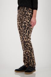 Monari Röhrenhose mit Animalprint günstig online kaufen