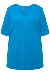 Ulla Popken T-Shirt T-Shirt V-Ausschnitt Relaxed günstig online kaufen