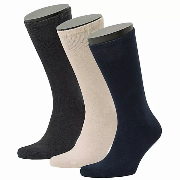 3er Set Wolle / Biobaumwolle Socken günstig online kaufen