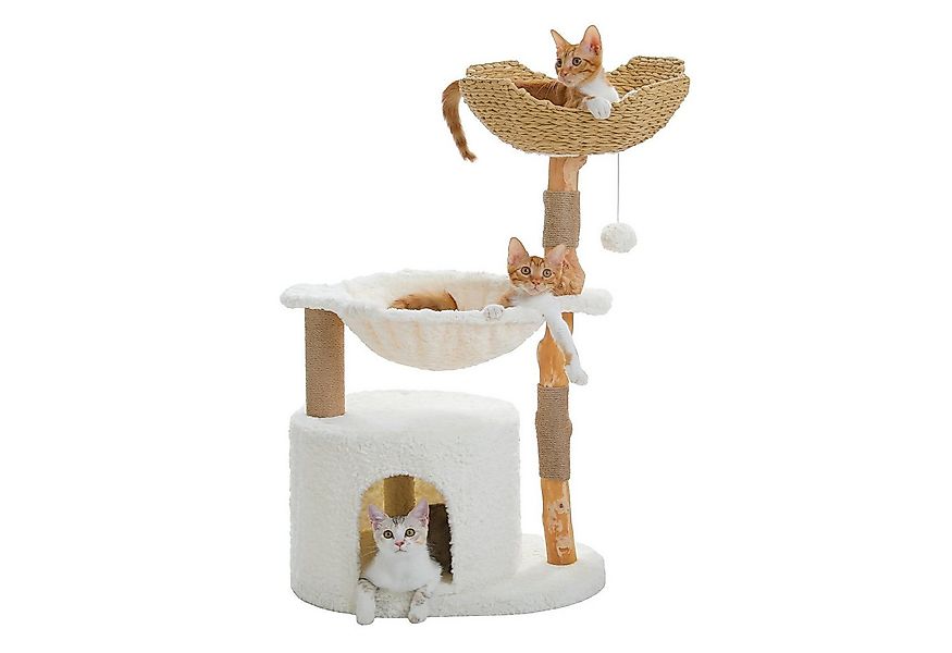 PETEPELA Kratzbaum 102cm Moderner Kratzbaum luxuriöser Kletterbaum, mit gro günstig online kaufen