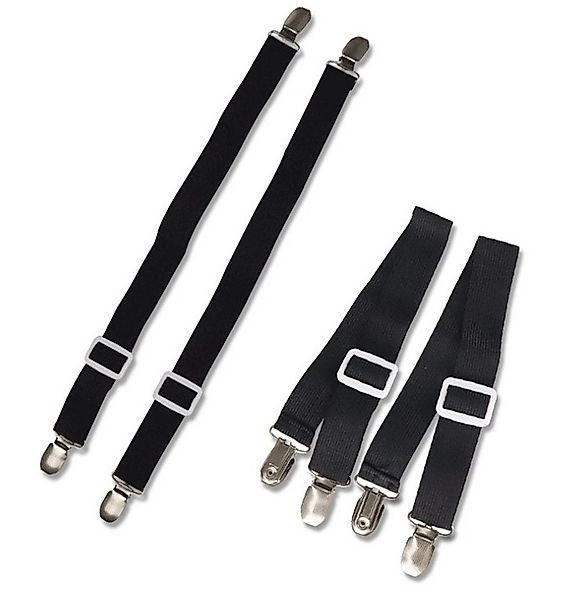 BAYLI Spannbettlaken Verstellbare Bettlakenspanner [4er Set], Betttuchspann günstig online kaufen