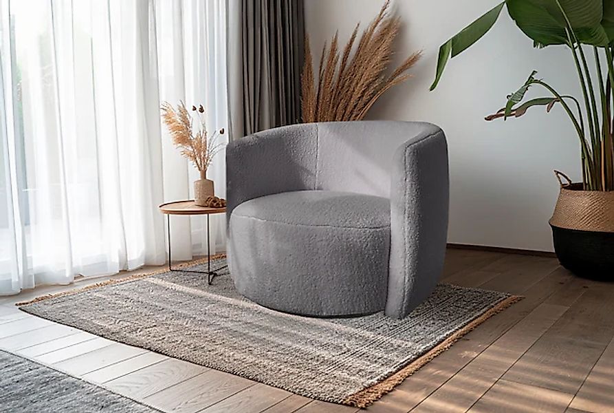 Kayoom Drehsessel »Sessel Aveiro 125, TOPSELLER!, Teddy-Sessel, bohem, scan günstig online kaufen