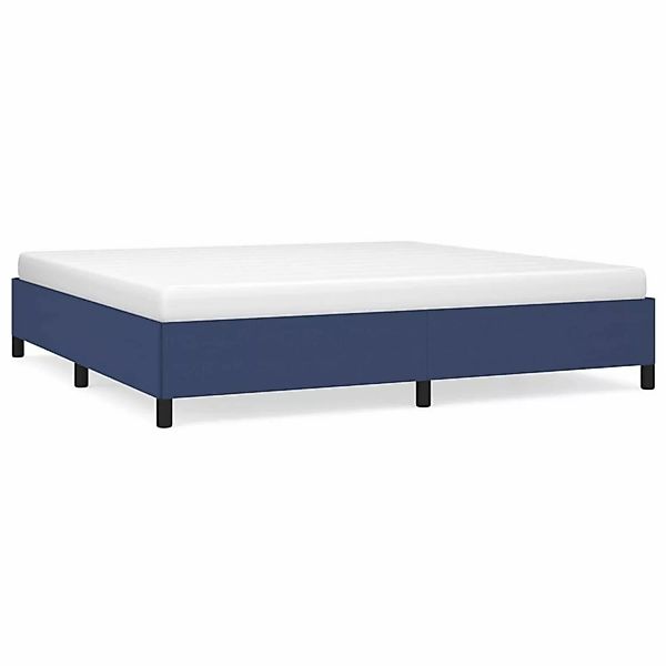 vidaXL Bettgestell Blau 200x200 cm Stoff Modell 41367769 günstig online kaufen