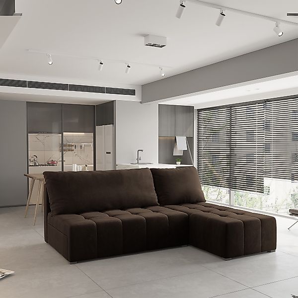 Masseno Ecksofa DOMIRA mit Schlaffunktion L-Form, günstig online kaufen