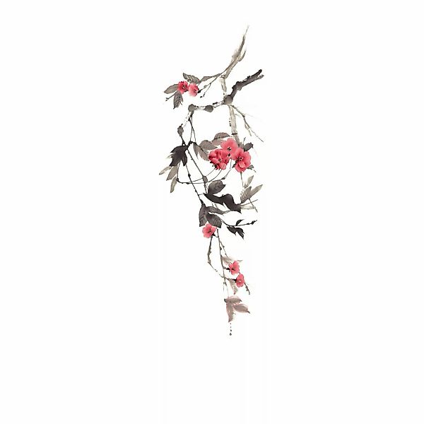 Marburg Vliestapete Bäumen Crushed-Optik Modern 270 cm x 70 cm Weiß günstig online kaufen