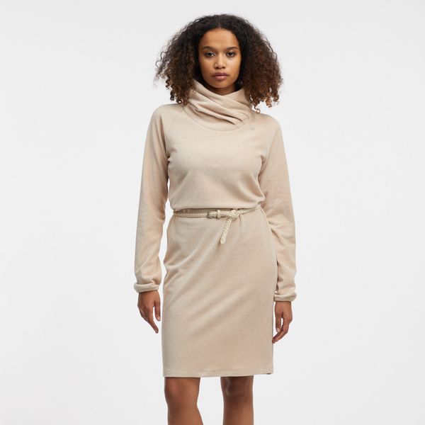 Ragwear Sweatkleid "BELITA" mit abnehmbarem Gürtel, 2 Stk. tlg. gerippte Co günstig online kaufen