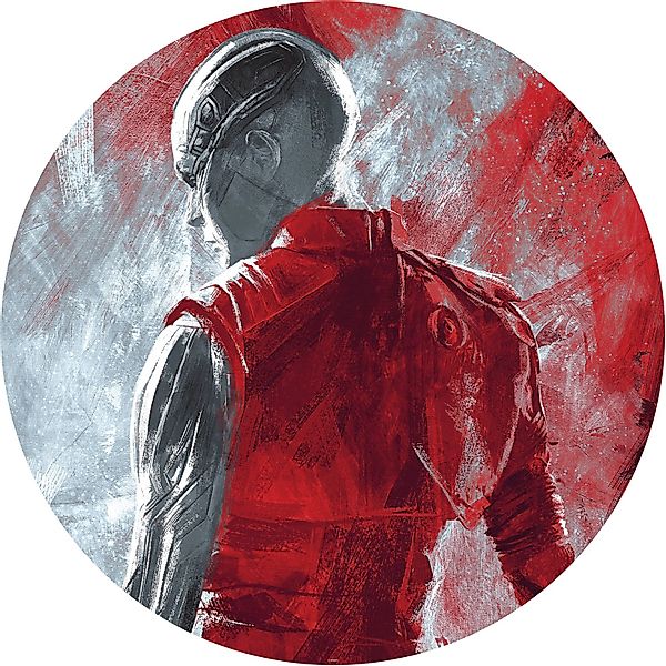 Komar Vliesfototapete Dot Avengers Painting Nebula selbstklebend Ø 125 cm günstig online kaufen