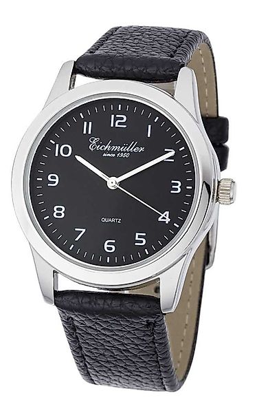 Eichmüller Quarzuhr Herrenuhr, klassisches Design, schwarzes günstig online kaufen