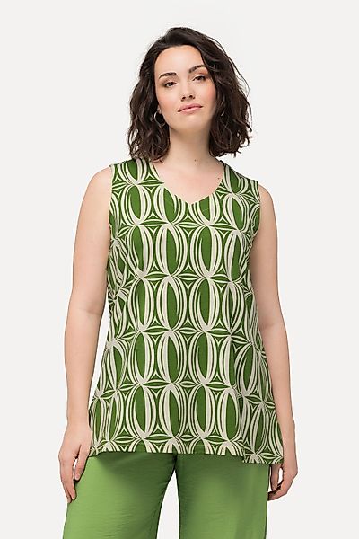 Ulla Popken Longtop Top grafischer Druck günstig online kaufen
