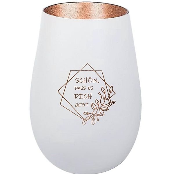 Der Porzellan-Laden Windlicht Personalisiertes Windlicht: 'Schön, günstig online kaufen