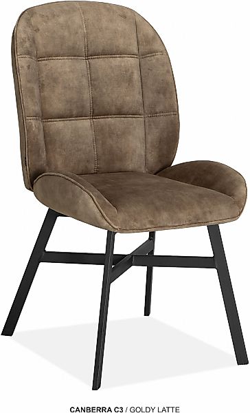 OMG Design Esszimmerstuhl "Canberra" (Set) 2 Stk. Stoff Esszimmerstuhl, pfl günstig online kaufen