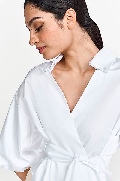 RICHROYAL Klassische Bluse, Mit überschnittener Schulter und Button-Down-Kr günstig online kaufen
