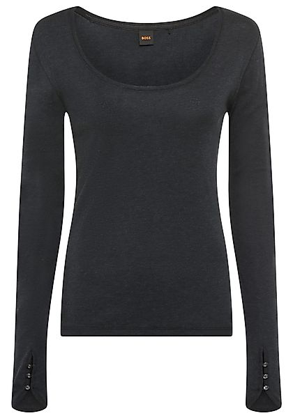 BOSS ORANGE Langarmshirt Edeline Premium Damenmode günstig online kaufen