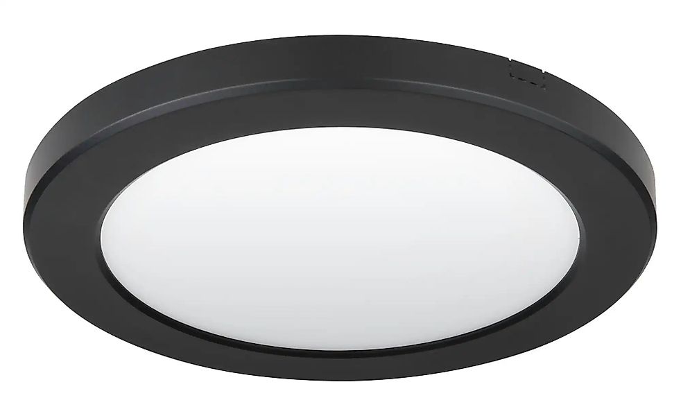 Globo Lighting Deckenleuchte   ¦ schwarz ¦ Maße (cm): B: 22 H: 1,8 T: 22.0 günstig online kaufen
