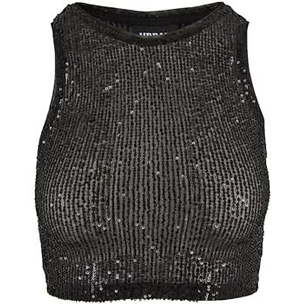 Urban Classics  Pullover Pull crop top femme  Sequins günstig online kaufen