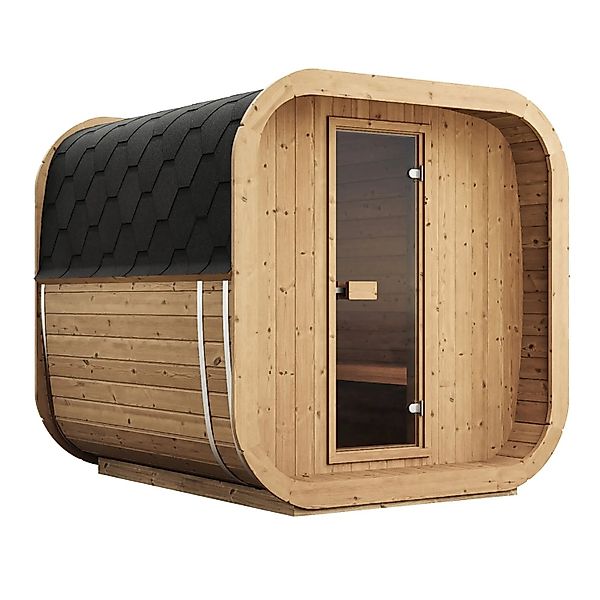 Weka Saunahaus Laadi 2 Thermoholz 28/42 mm ohne Ofen günstig online kaufen