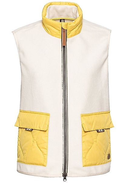 camel active Fleeceweste Teddy Fleeceweste mit Stehkragen günstig online kaufen