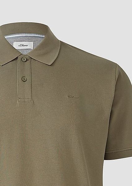 s.Oliver Kurzarmshirt Polo-Shirt günstig online kaufen