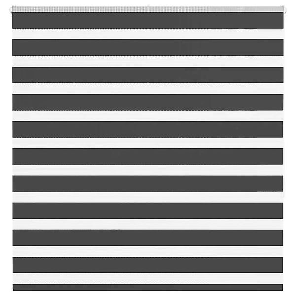 vidaXL Doppelrollo Schwarz 145x150 cm Stoffbreite 140,9 cm Polyester 401424 günstig online kaufen