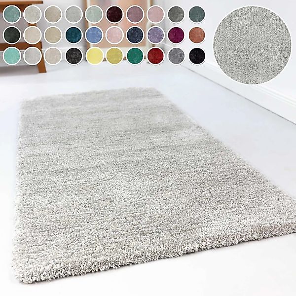 Esprit Hochflor-Teppich "Relaxx ESP-4150" rechteckig 25 mm Höhe Wohnzimmer, günstig online kaufen