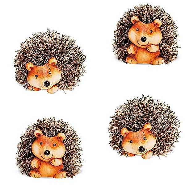 matches21 HOME & HOBBY Dekofigur Igel 2 Stück Set sitzend Herbstdeko (1 St) günstig online kaufen