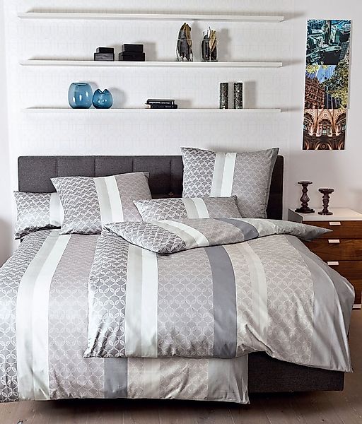 Janine Bettwäsche Svenn, Flanell, 2 teilig, in Gr. 135x200, 100% Baumwolle, günstig online kaufen