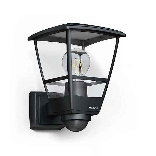 STEINEL L 10 S Außenwandlampe mit Sensor schwarz günstig online kaufen