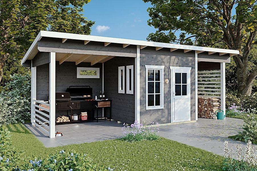 Skanholz Gartenhaus "Namur" günstig online kaufen