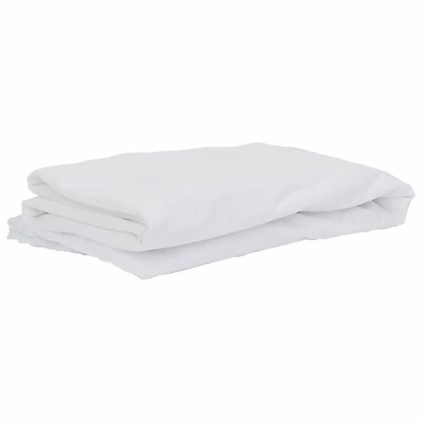 vidaXL Matratzenschoner Weiß 200x220 cm Wasserdicht 4100164 günstig online kaufen