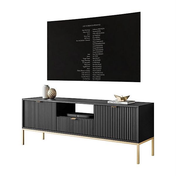 Lookway TV-Schrank für Fernseher CORTADO GOLD RTV154 Breite 154 cm günstig online kaufen