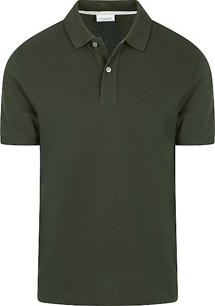 Profuomo Piqué Poloshirt Army - Größe M günstig online kaufen