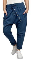 Mississhop Boyfriend-Hose Damen Baumwollhose Hose Sweatpants günstig online kaufen