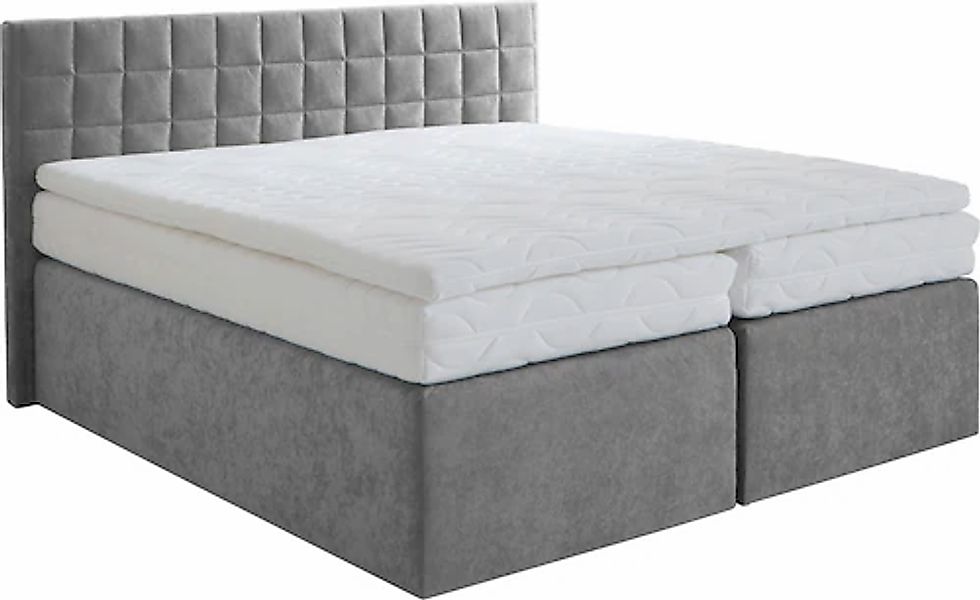 Westfalia Schlafkomfort Boxspringbett, mit schöner Kopfteilversteppung günstig online kaufen