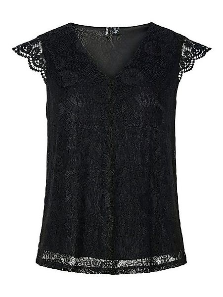 pieces Spitzenshirt – Feminines Spitzentop für elegante und vielseitige Loo günstig online kaufen