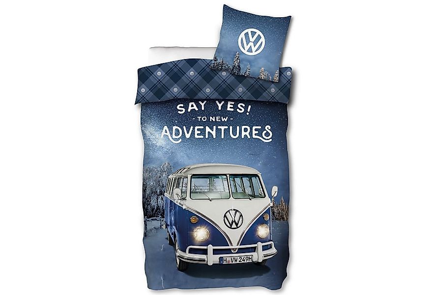 SkyBrands Bettwäsche VW T1 Winter Bulli Biber, Biber, 2 teilig, Camper, Sch günstig online kaufen