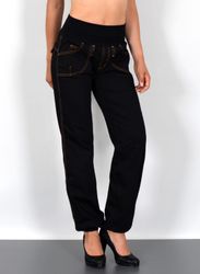 ESRA Pumphose Damen Jeanshose Pumphose hohe günstig online kaufen