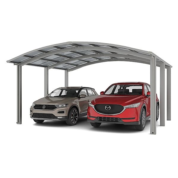 Ximax Carport Portoforte-110 M-Ausführung Edelstahl-Look günstig online kaufen