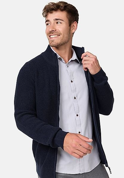 Indicode Strickjacke Herren INLayton Herrenstrickjacke günstig online kaufen