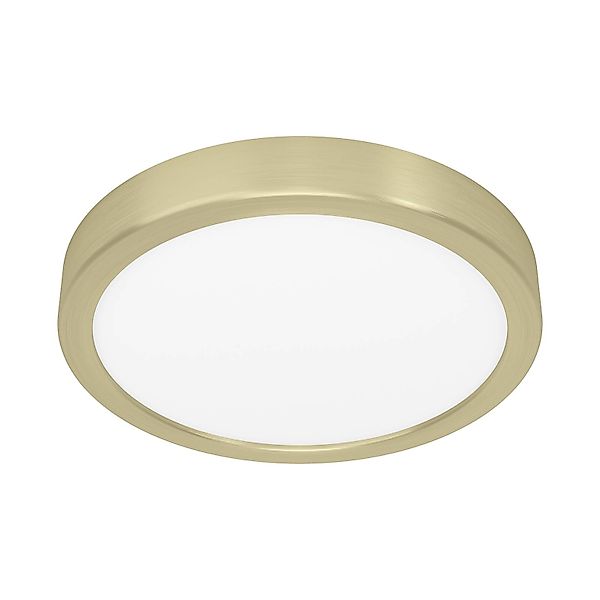 LED-Anbaupanel Fueva 5 IP20 830 messing Ø21cm günstig online kaufen
