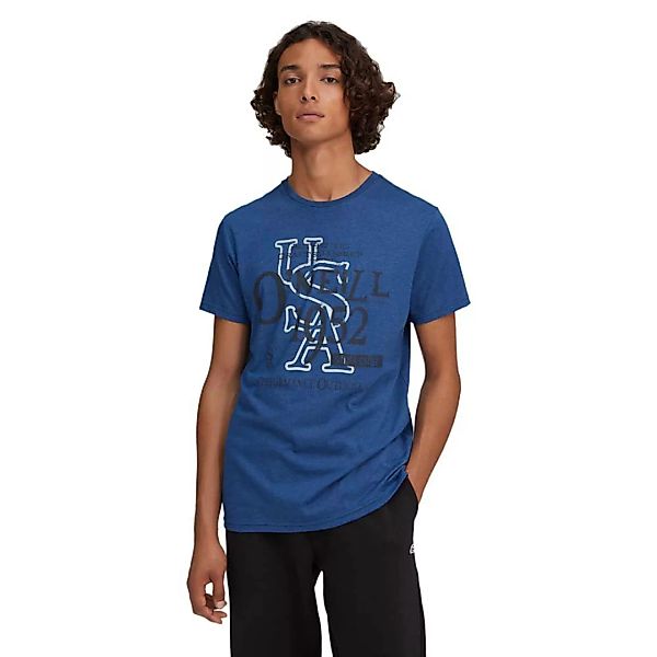 O´neill Crafted Kurzärmeliges T-shirt 2XL Darkwater Blue Option B günstig online kaufen