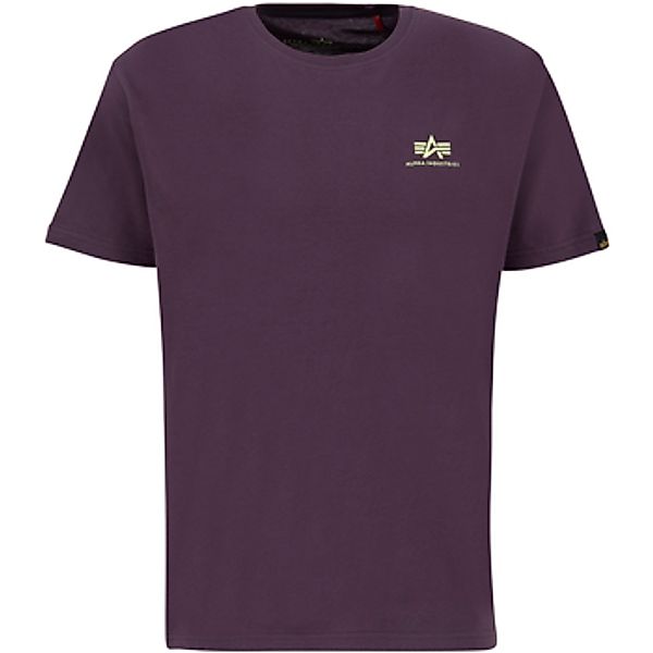 Alpha  T-Shirt Backprint T - Plum günstig online kaufen